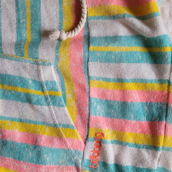 Vintage 90's Billabong Sleeveless Hoodie - Picture 3 of 4